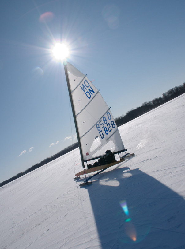 Eis-Regatta in Plön