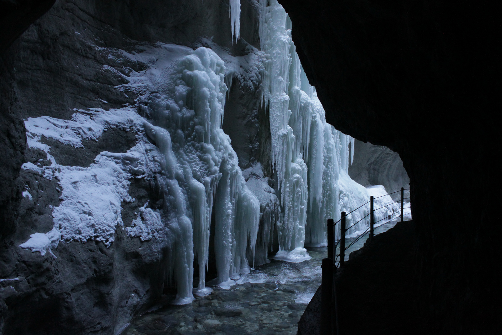 Eis und Klamm