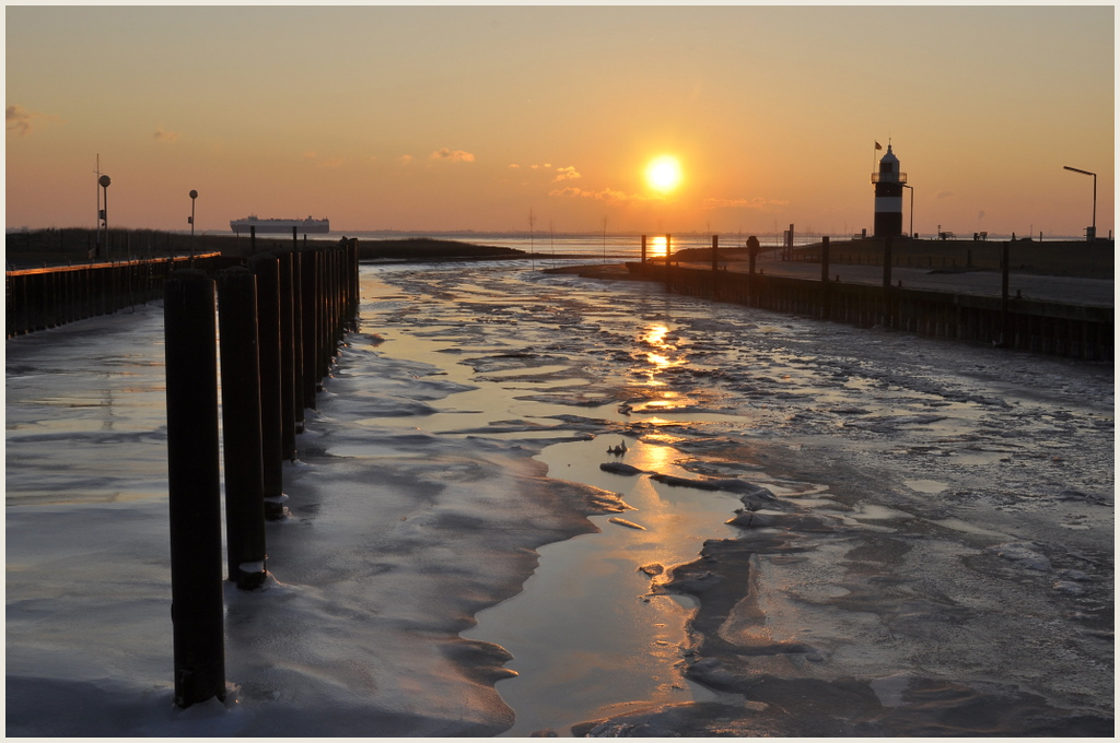 Eis und Schnee im Wattenmeer (5)