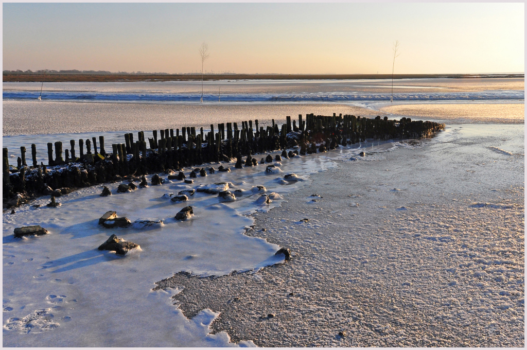 Eis und Schnee im Wattenmeer (7)