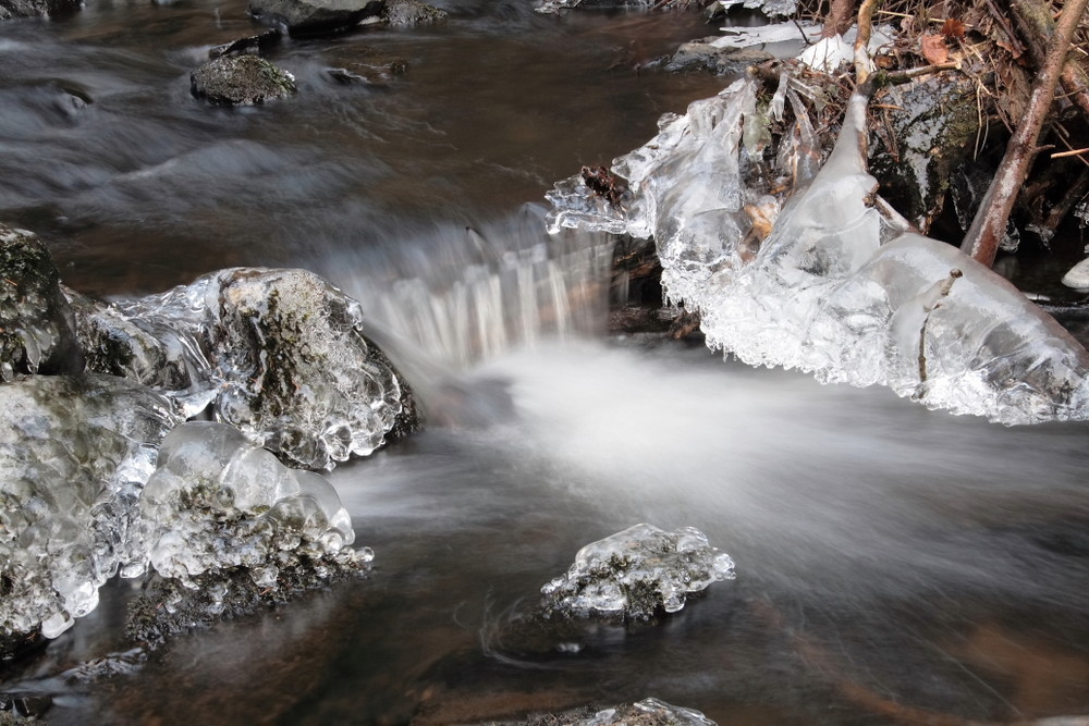 Eis-Wasser