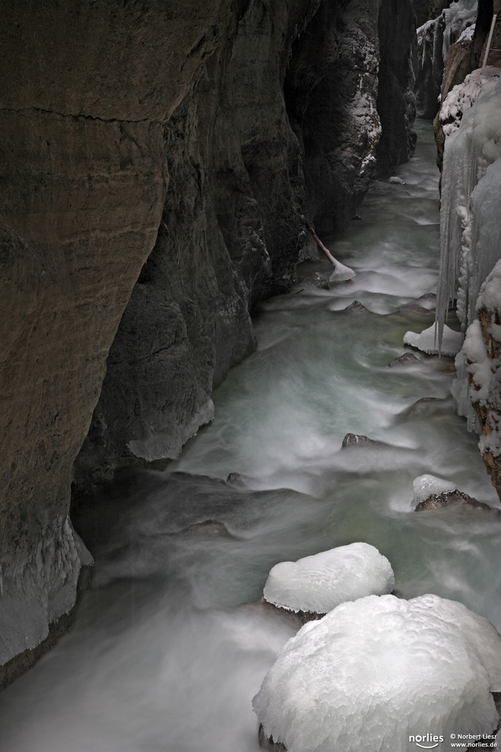 Eis-Wasser