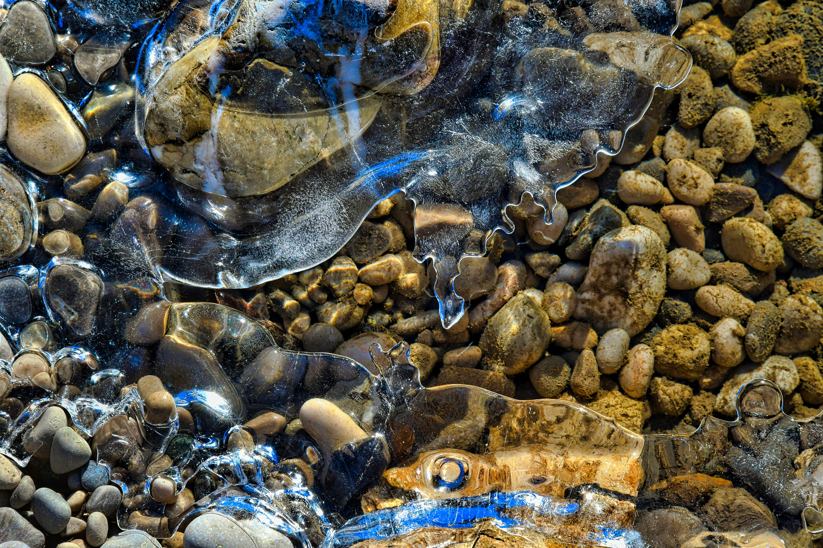 Eis, Wasser und Stein