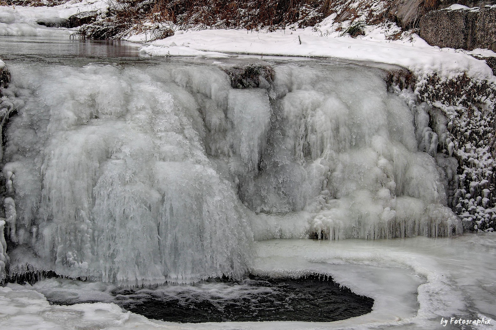 Eis - Wasserfall