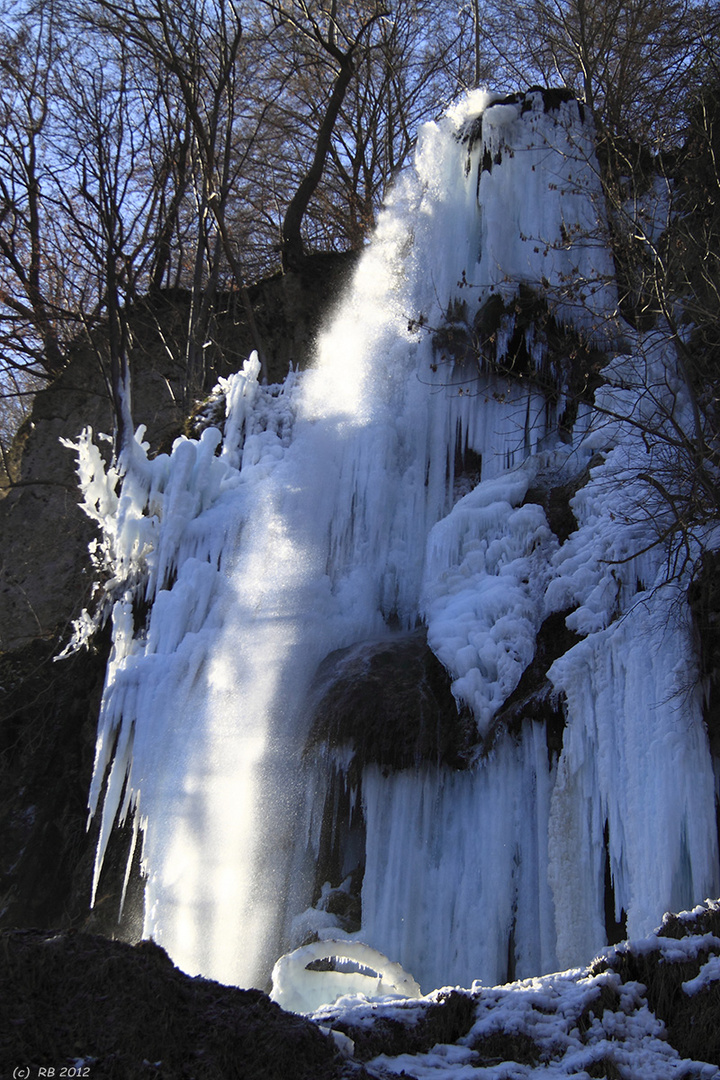 (Eis-) Wasserfall Bad Urach