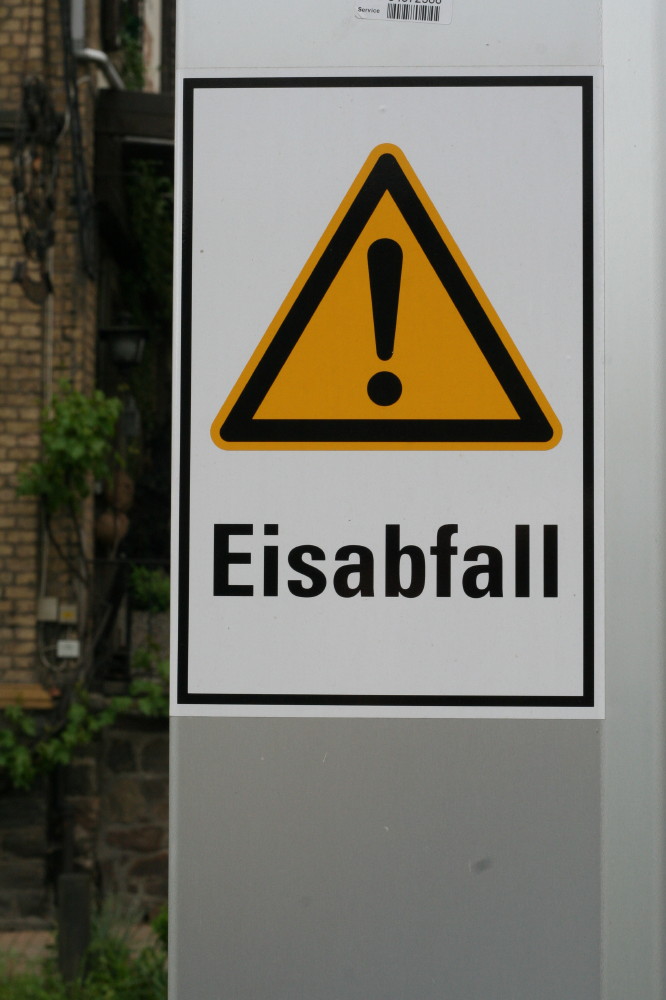 Eisabfall