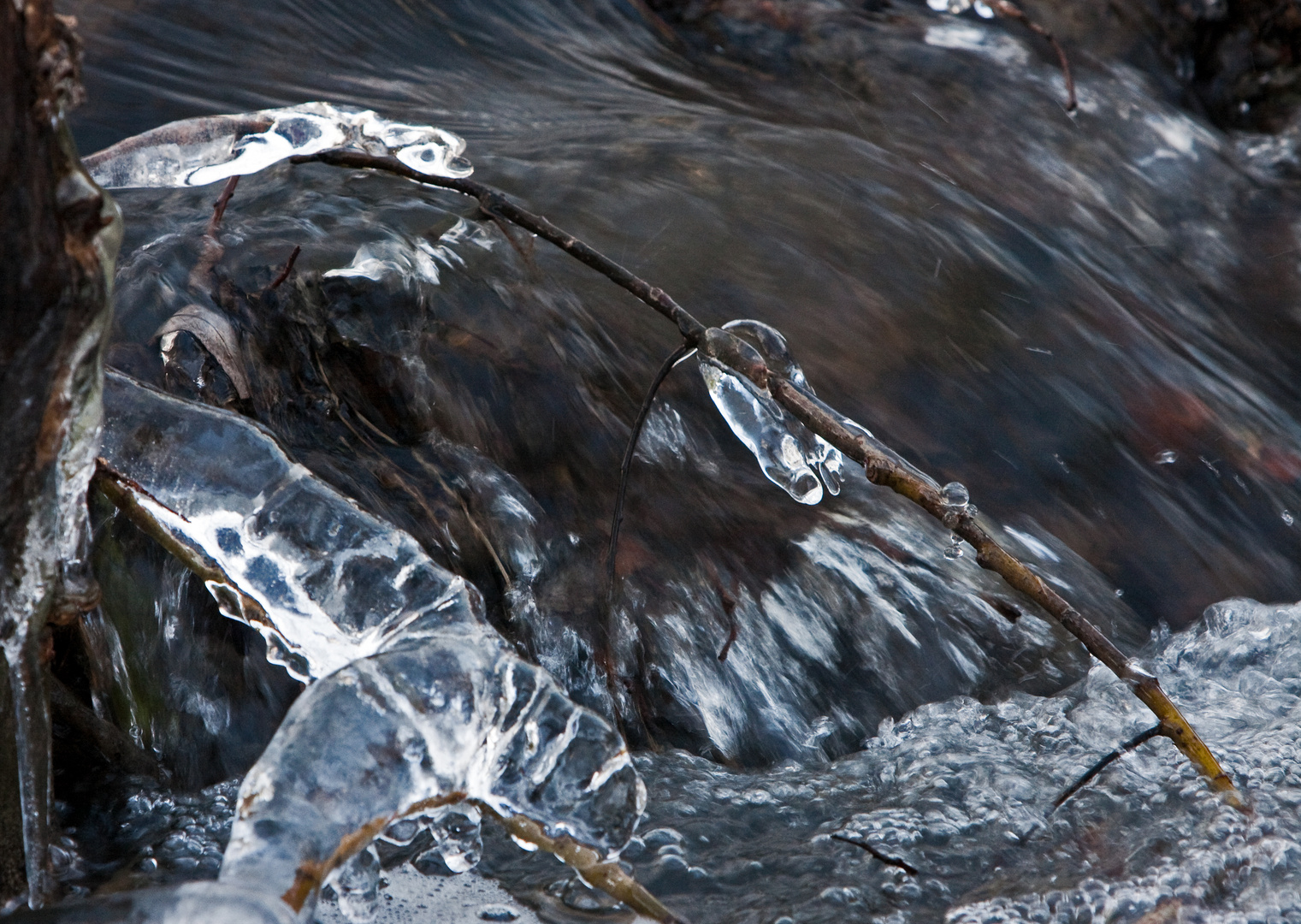 Eisbach Foto & Bild landschaft, jahreszeiten, winter Bilder auf