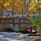 Eisbach herbstlich