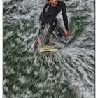 Eisbach ... pure surf action in downtown Munich - part II