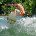 Eisbach-Surfen