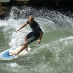 Eisbach-Surfen