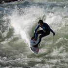 Eisbacher Wellenreiter oder kabelloses Surfen