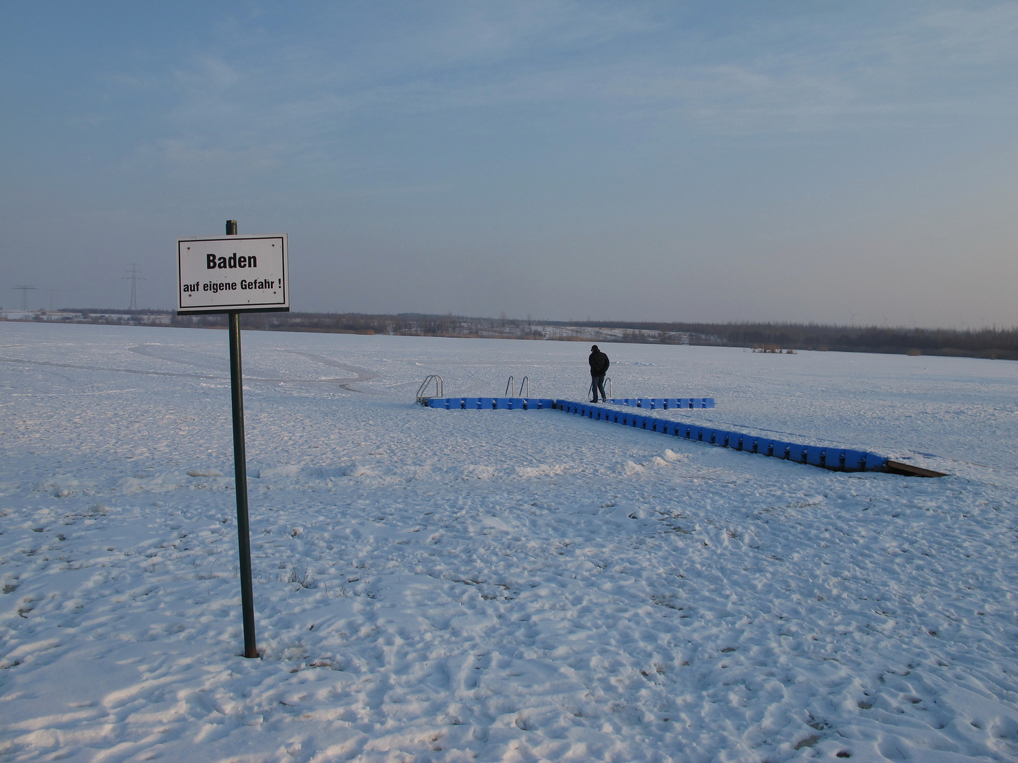 (Eis)Baden auf eigene Gefahr