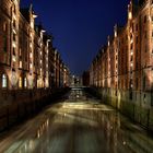 Eisbahn durch die Speicherstadt