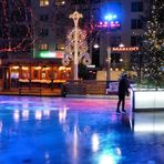 Eisbahn im November