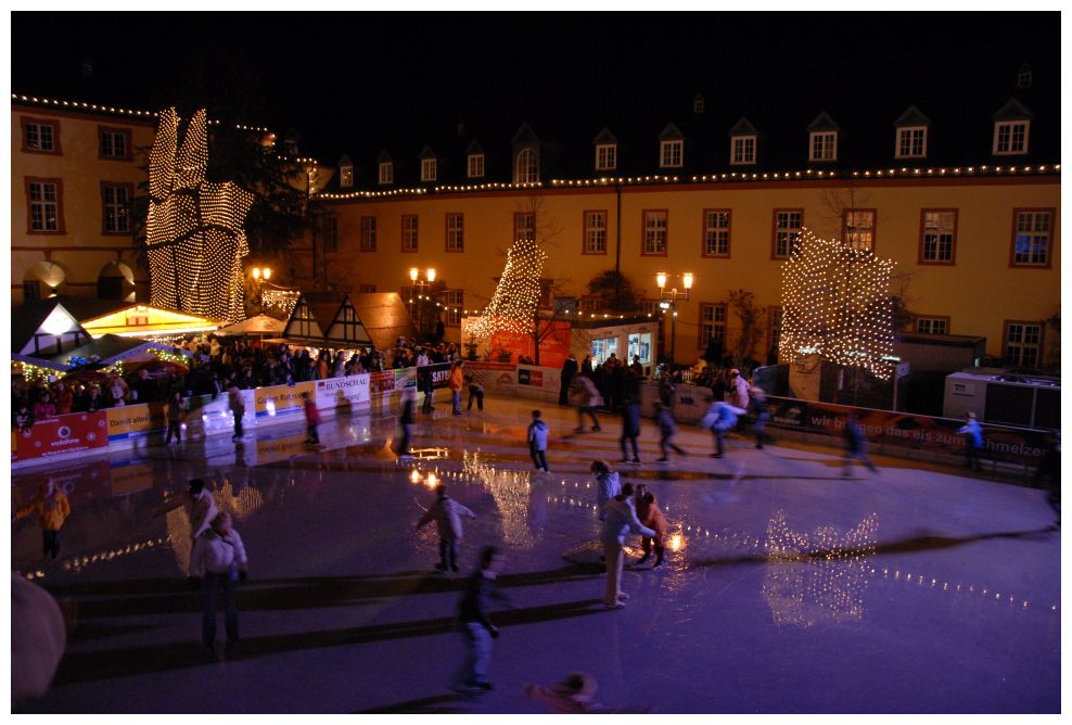 Eisbahn Weihnachtmarkt Siegen