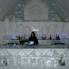 Eisbar im Eishotel Québec