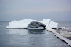 Eisbereg...auf Hiddensee gesichtet...ist das der Anfang eines Extremen Winters