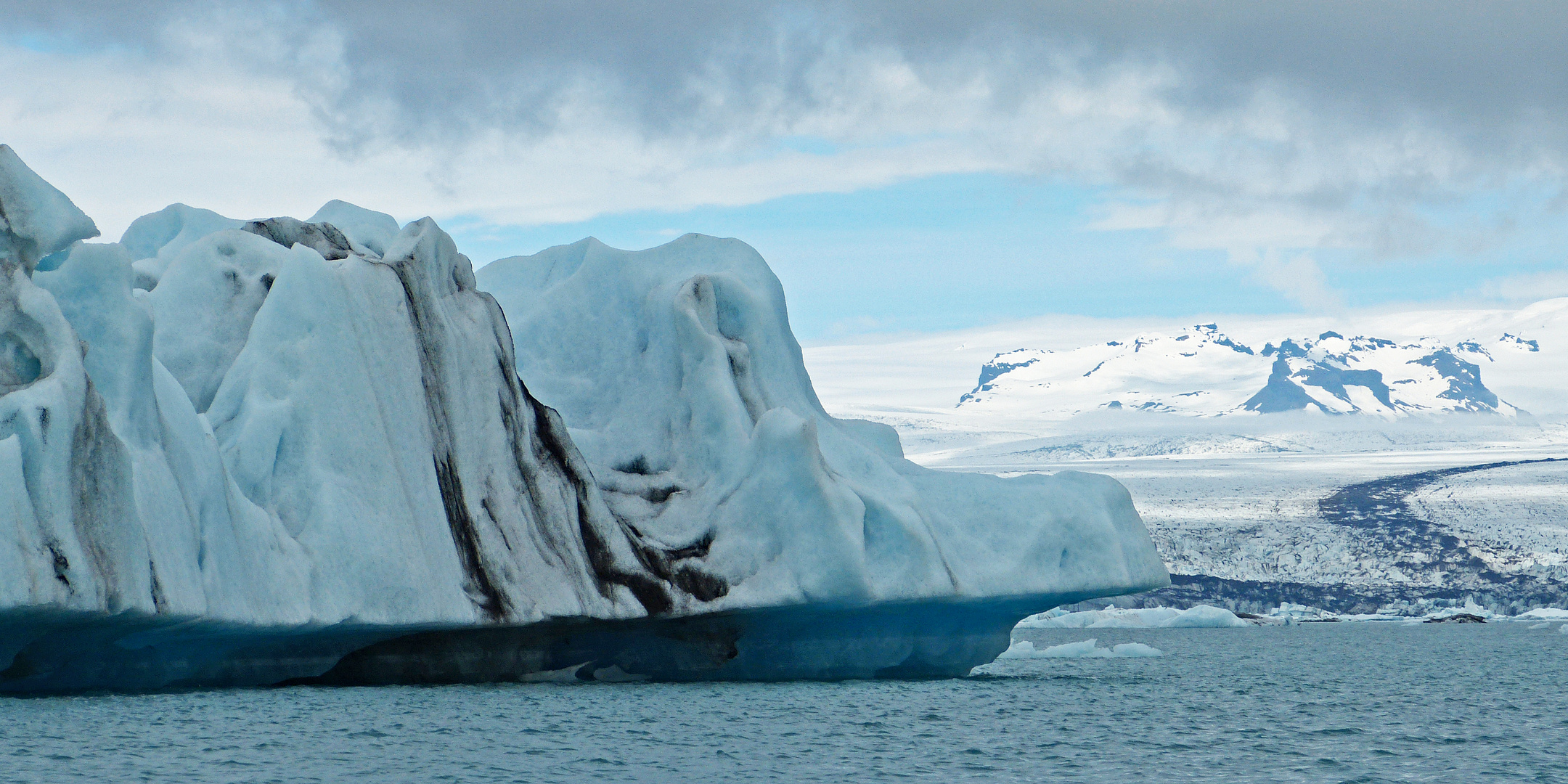 Eisberg auf der Gletscherlagune Jökulsárlón (Vatnajökull)