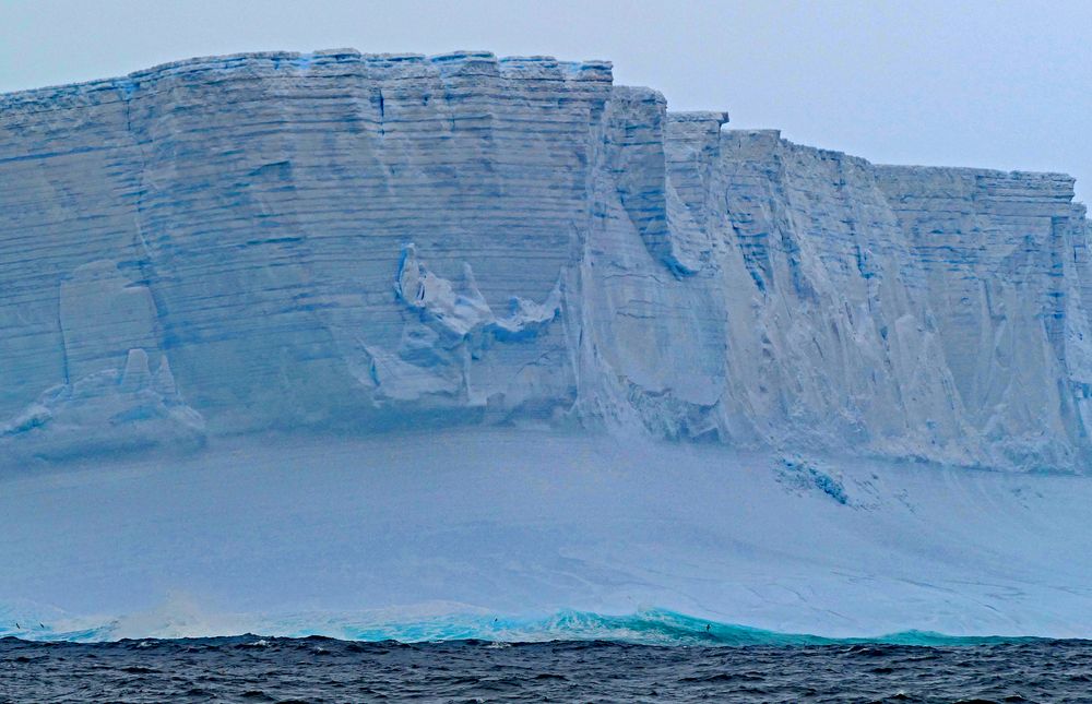 Eisberg B09F, Antarktis