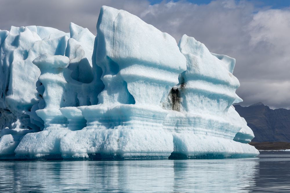 Eisberg im Jökulsárlón