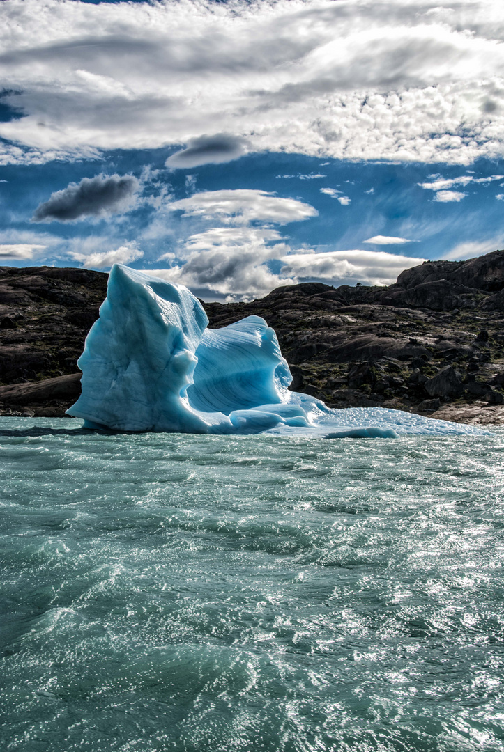 Eisberg im Lago Argentino