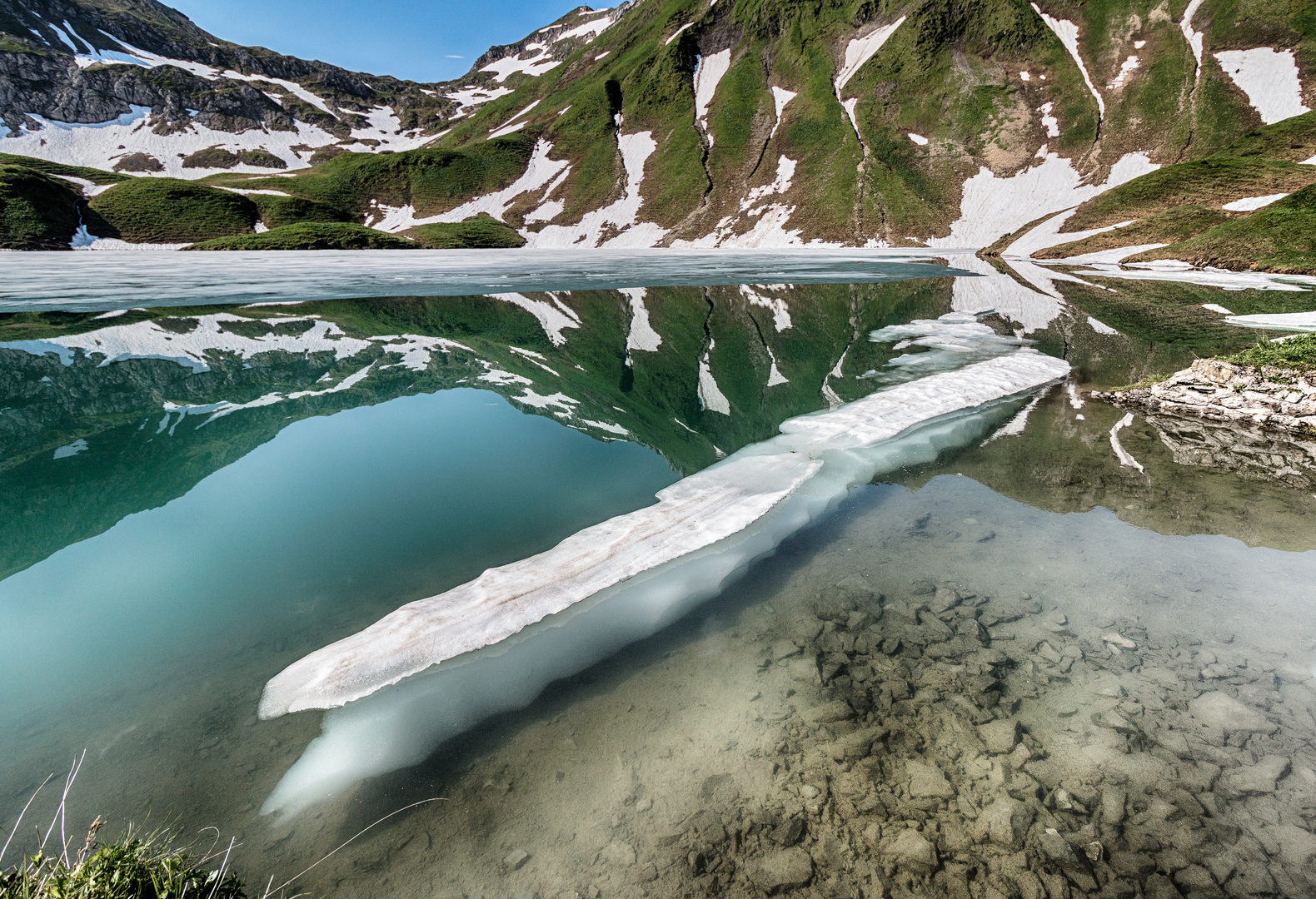 Eisberg im Schrecksee