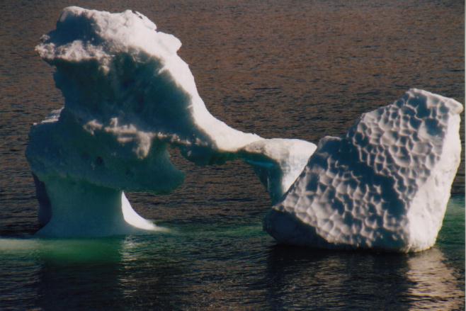 Eisberg in der Diskobucht (Westgrönland)