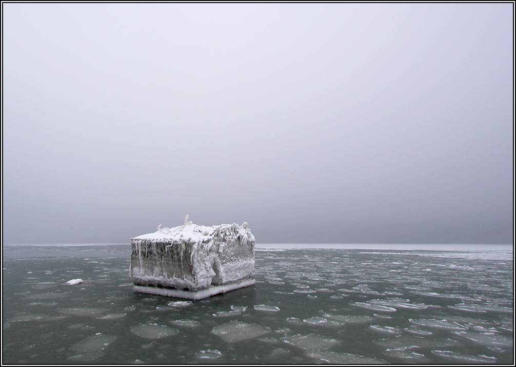 Eisberg in der Ostsee