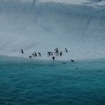 Eisberg mit Besatzung / Iceberg with Crew