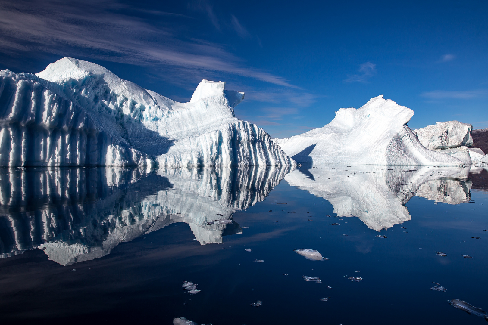 Eisberg, Scoresby Sund, Grönland