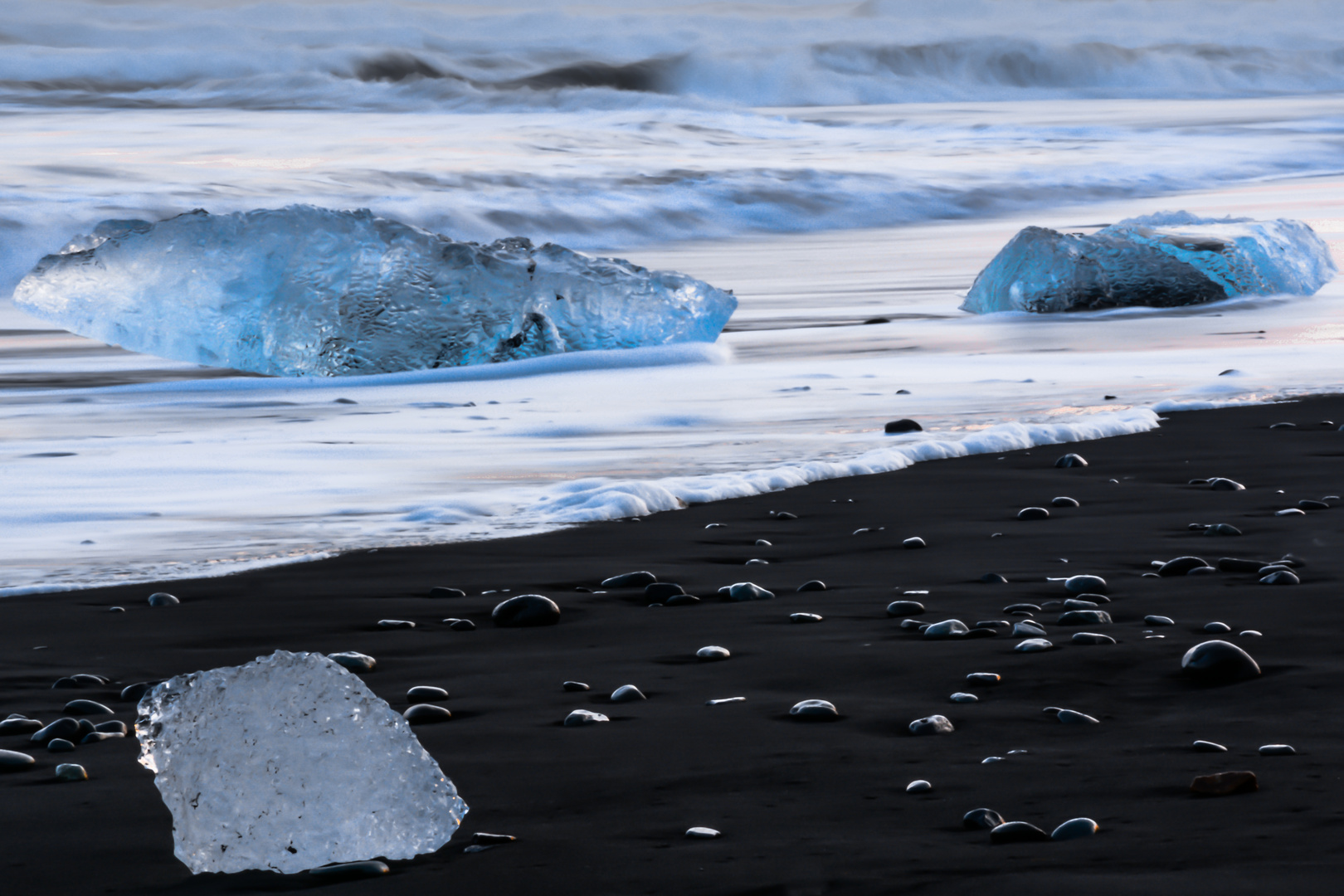 Eisberg Strand