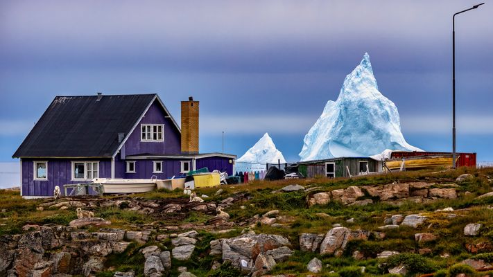Eisberge als Nachbarn