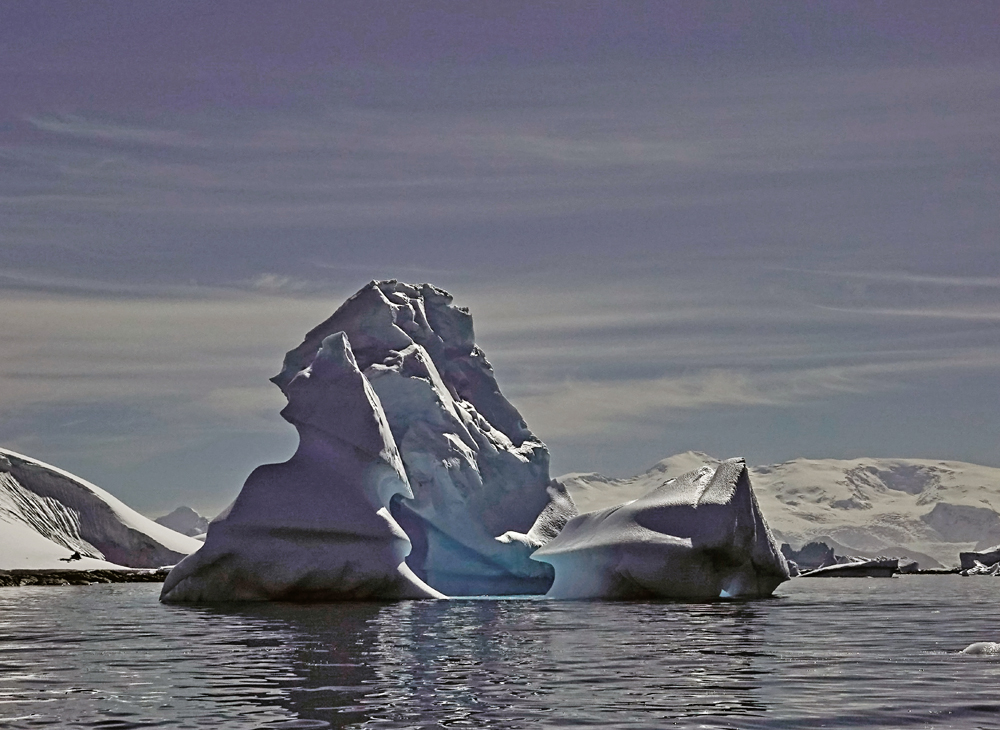 Eisberge auf der antarktischen Halbinsel