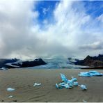 Eisberge auf der Gletscherlagune Fjallsárlón (I)