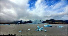 Eisberge auf der Gletscherlagune Fjallsárlón (I)