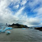 Eisberge auf der Gletscherlagune Fjallsárlón (II)