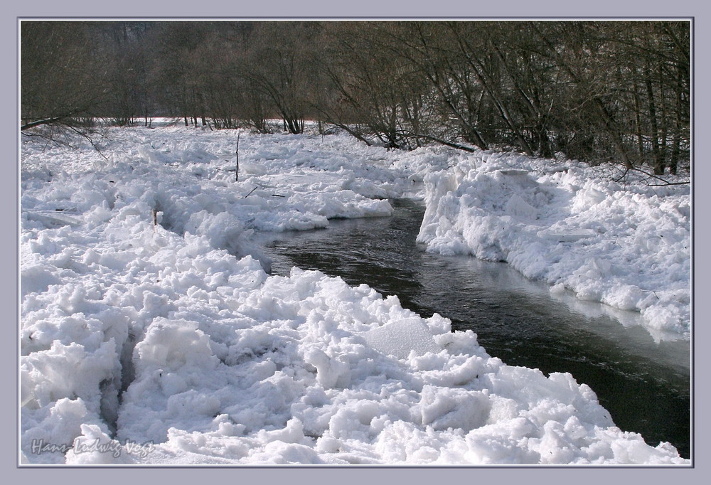 Eisberge auf der Ulster