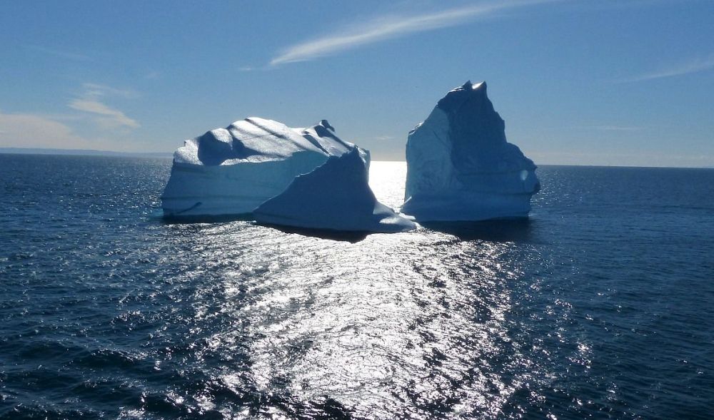 Eisberge bei Grönland