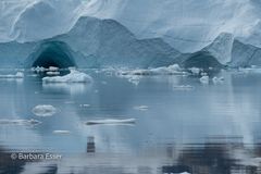 Eisberge im arktischen Nordmeer Ostgrönlands