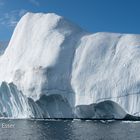 Eisberge im arktischen Nordmeer Ostgrönlands