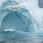 Eisberge im arktischen Nordmeer Ostgrönlands