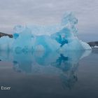 Eisberge im arktischen Nordmeer Ostgrönlands