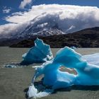 Eisberge im Grey-See, Patagonien