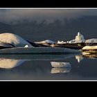 Eisberge im Jökulsalon