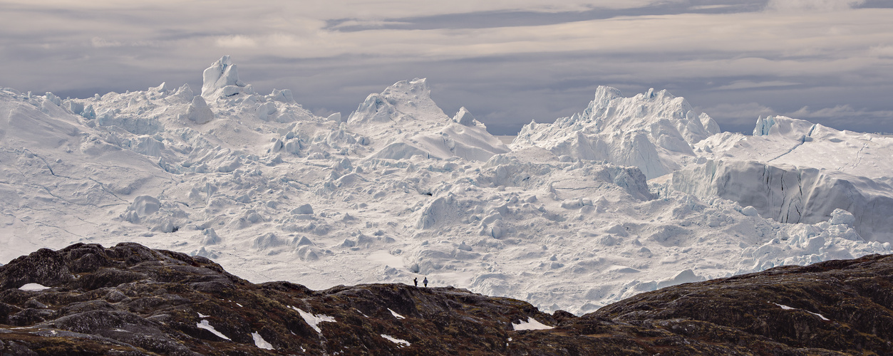 Eisberge im Kangia-Eisfjord