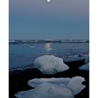 Eisberge im Mondlicht - Island #3090