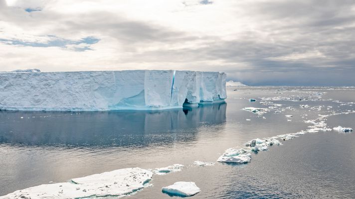 Eisberge in der Antarktis