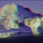 Eisberge in der Disko-Bucht Grönland (3D-ANA)