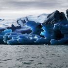 Eisberge in Jökulsarlör - Siehst du den Troll?